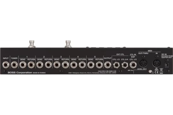 BOSS ES-5 Switching System Kontrol Pedalı