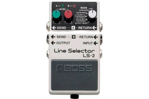 Boss LS-2 Line Selector Compact Pedalı