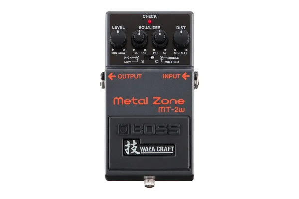 BOSS MT-2W Waza Metal Zone Distortion Pedalı