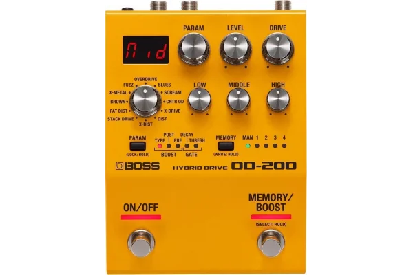 BOSS OD-200 Hybrid Drive Pedal
