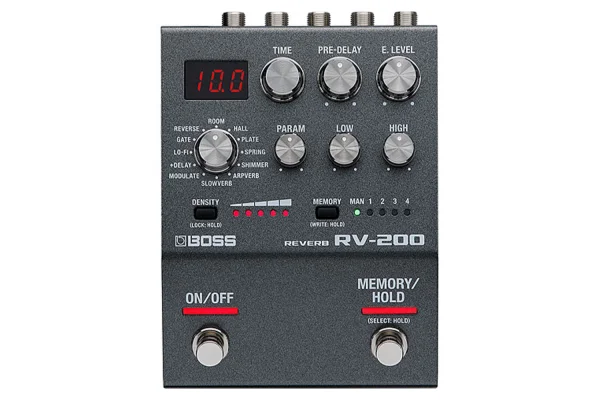 BOSS RV-200 Reverb Pedalı