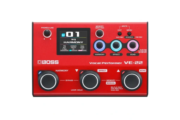 Boss VE-22 Vocal Performer Pedalı