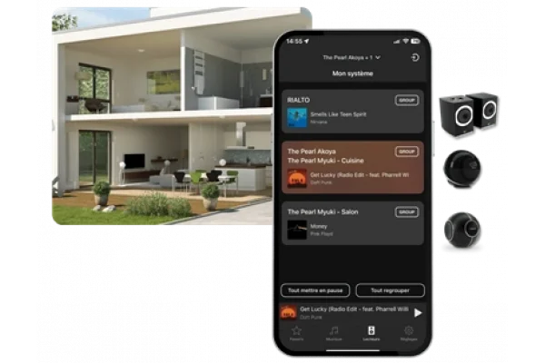 Cabasse The Pearl Miyuki Şarj Edilebilen Aktif Taşınabilir Hoparlör