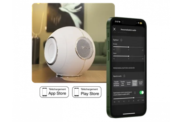 Cabasse The Pearl Miyuki Şarj Edilebilen Aktif Taşınabilir Hoparlör