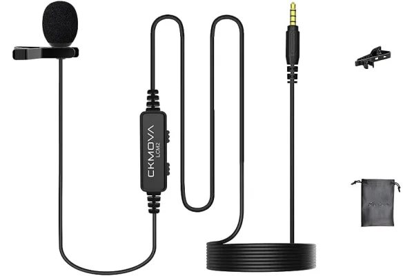 CKMOVA LCM2 Klipsli Yaka Mikrofonu Condanser Omnidirectional