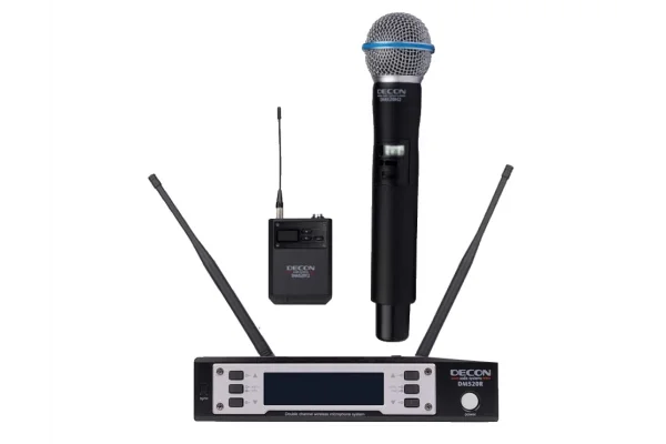 Decon DM-520ET EL+Yaka Kablosuz Mikrofon Seti