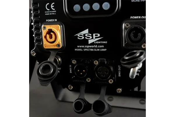 DERON SPECTRA SLIM18-WP Outdoor 18x12W Led PAR Sahne Spotu RGBWAUV 6in1