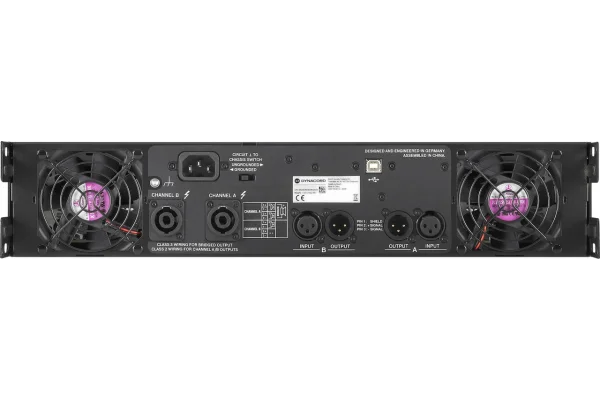 Dynacord L1800FD 2x950WW-4-ohm DSP Power Amfi