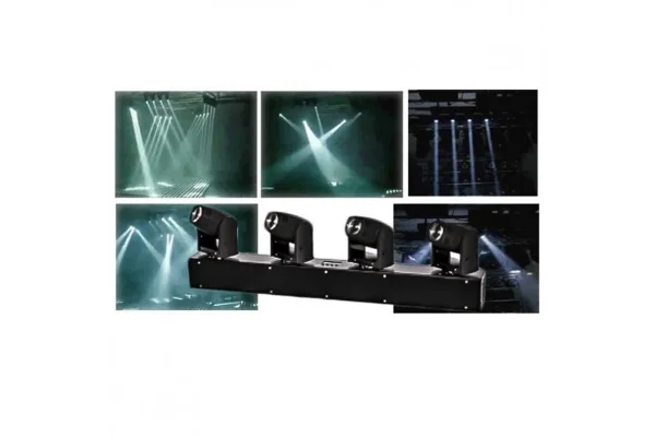 Eclips POCKETBEAM 4 lü Mini Movinghead Bar ( 1 gözü çalışmıyor, yeni ürün fabrika arızalı)