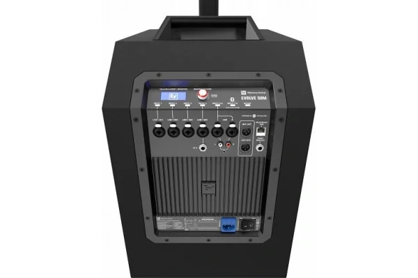 Electro Voice EVOLVE 50-M BLACK Mikserli Vertical Array Hoparlör Sistemi, 12 Sub + 8x3.5 127- dB with bluetooth, 1000W