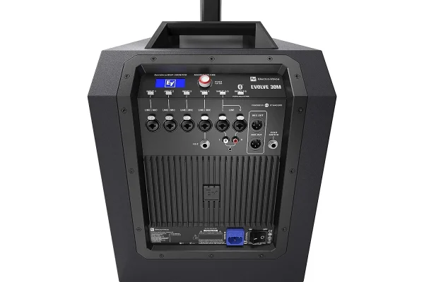 Electro Voice EVOLVE 30-M BLACK APP Kontrol Aktif Mikserli Column Array Aktif Ses Sistemi 10 SUB + 6x2.8