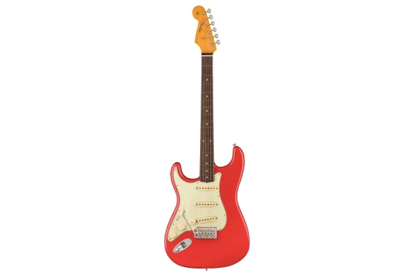 Fender American Vintage II 1961 Stratocaster Gülağacı Klavye Fiesta Red Solak Elektro Gitar