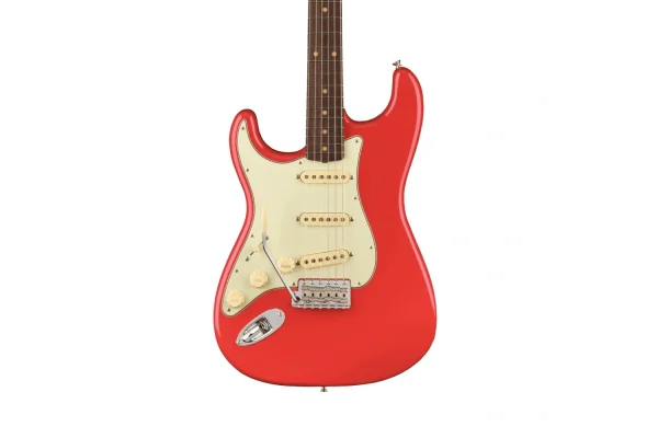 Fender American Vintage II 1961 Stratocaster Gülağacı Klavye Fiesta Red Solak Elektro Gitar
