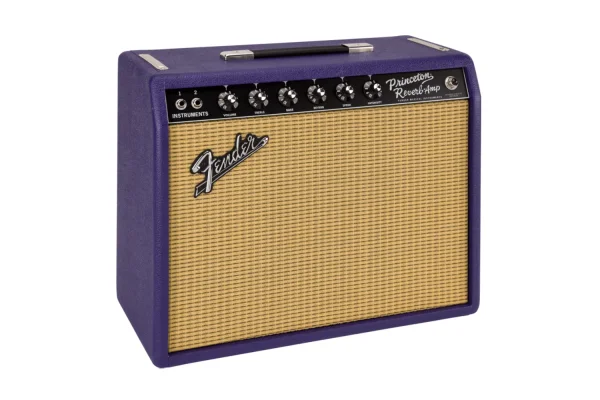 FENDER Limited Edition 65 Princeton Reverb Celestion G12M Greenback Plum/Wheat Elektro Gitar Amfisi