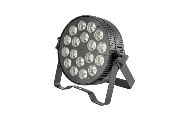 Flash Lighting SLIM PAR Spot 18x12W RGBWAUV 6in1 Led (F7100345)