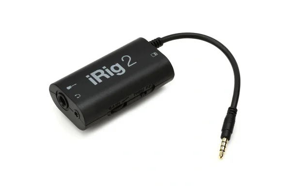 IK Multimedia iRig 2 Elektro &  Bas Gitar Ses Kartı (iOS)