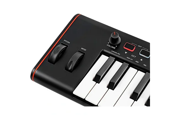 IK Multimedia iRig Keys 2 37-Mini Tuşlu Kompakt MIDI Klavye (iOS, Android, Mac &  PC)
