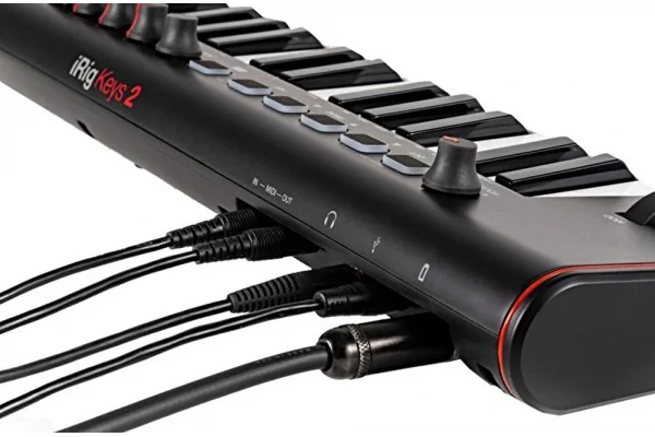 IK Multimedia iRig Keys 2 37-Mini Tuşlu Kompakt MIDI Klavye (iOS, Android, Mac &  PC)