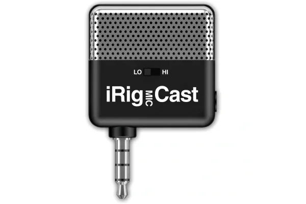 IK Multimedia iRig Mic Cast Ultra-Kompakt Mikrofon (iOS & Android)