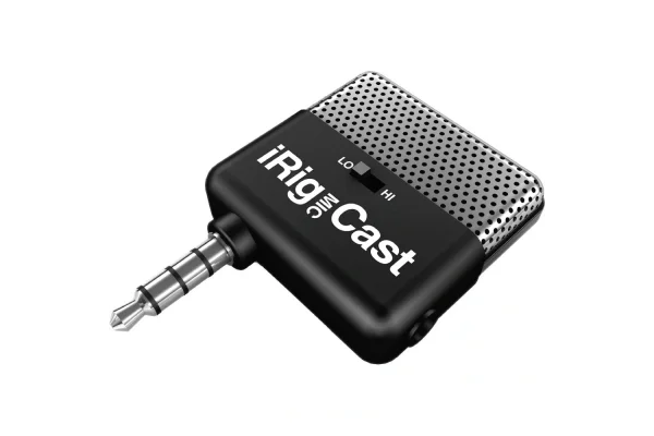 IK Multimedia iRig Mic Cast Ultra-Kompakt Mikrofon (iOS & Android)