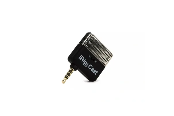 IK Multimedia iRig Mic Cast Ultra-Kompakt Mikrofon (iOS & Android)