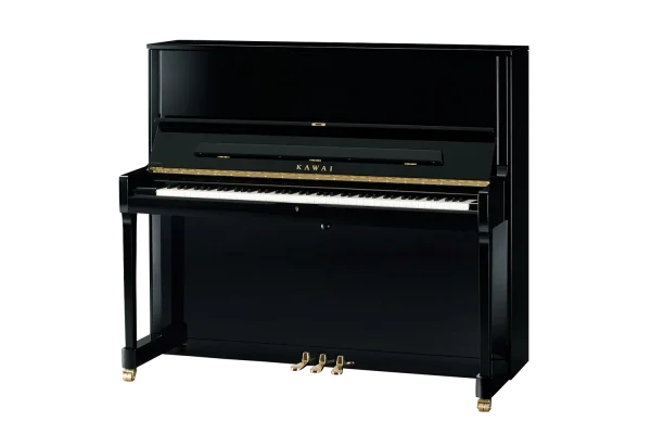 KAWAI K-500 M/PEP Parlak Siyah Duvar Piyanosu 130 cm