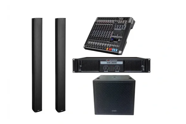 K.Meister C2600M | Ses Sistemi | 1 x M10 + 2 x CX163 + KS118A + KXS2600 (250m2)