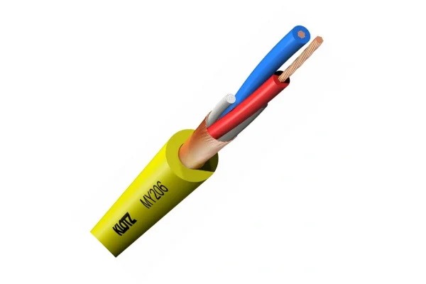 Klotz MY-206GY Profesyonel Mikrofon Kablosu Sarı Renk 1 metre