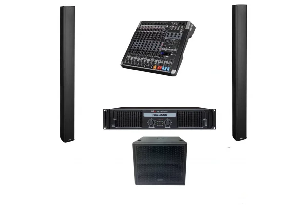 K.Meister C2600M | Ses Sistemi | 1 x M10 + 2 x CX163 + KS118A + KXS2600 (250m2)