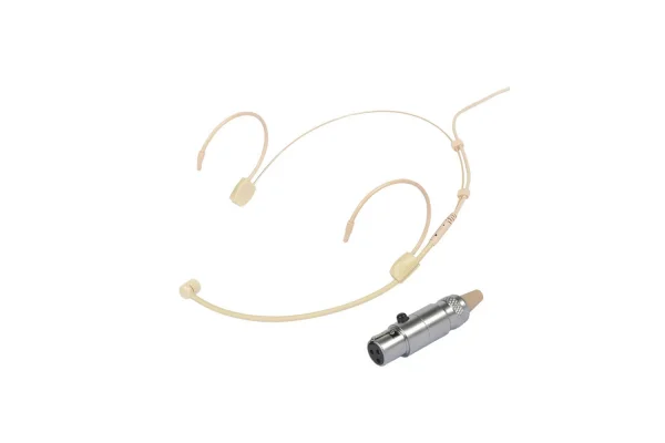 K.Meister KH-02C 3-pin Mini XLR Hedset Mikrofon Beige (Ten Rengi)