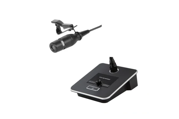 K.Meister KL-02C Volüm Ayarlı Masa Üstü Yaka Mikrofonu