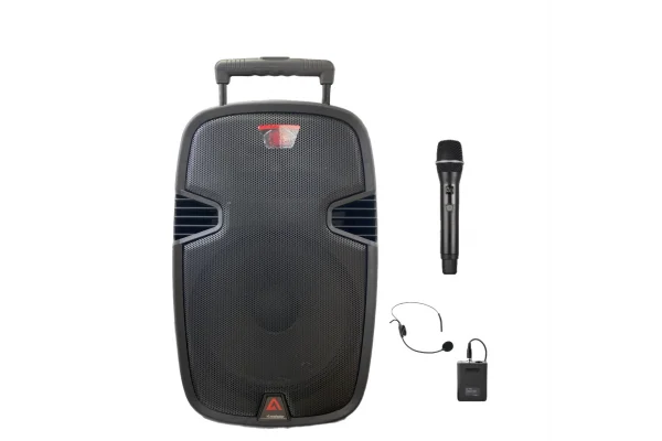 K.Meister KP-12 12 Taşınabilir Ses Sistemi | EL+KAFA kablosuz mikrofonlu , USB/Bluetooth