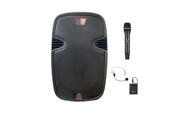 K.Meister KP-08 8 Taşınabilir Ses Sistemi | EL+KAFA kablosuz mikrofonlu , USB/Bluetooth
