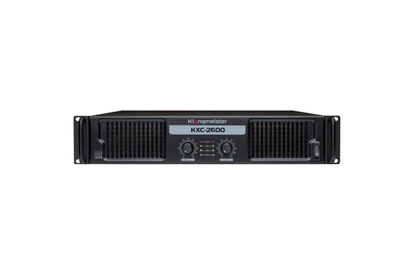 K.Meister KXC-2600 Power Amfi 2x600W/4-ohm 100V
