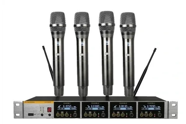 K.Meister UW-3430 4 EL Kablosuz Mikrofon Seti