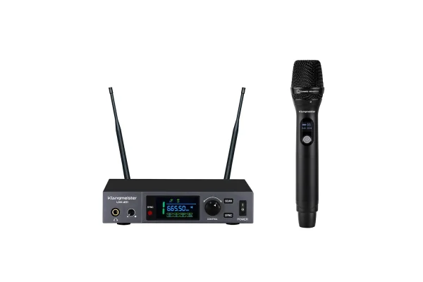 K.Meister UW-401E Tek EL Kablosuz Mikrofon Seti, Gerçek Diversity, 300 metre mesafe