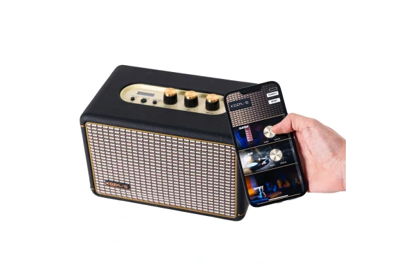 KOZMOS Blaze-30BK Uygulama ile Kontrol Edilebilen Elektro Gitar Amfisi ve Bluetooth Hoparlör