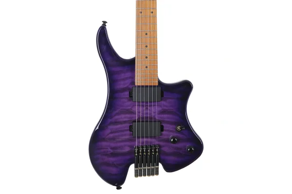 KOZMOS KEG-HL1APQ-TPU Headless Elektro Gitar