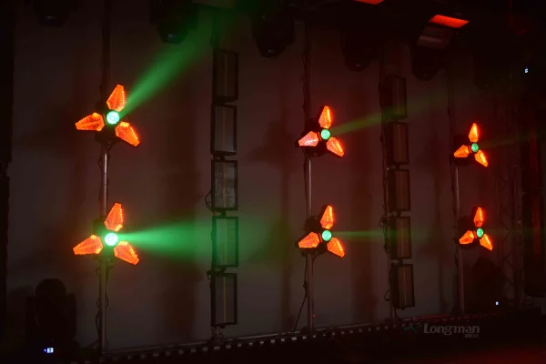 RETRO 3180 Led Robot Efekt Işık | Wash | Strobe | Efekt | Gece Klübü | Disko | Sahne Show