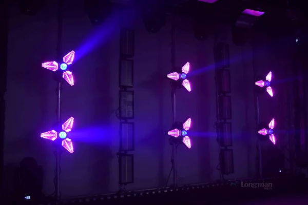 RETRO 3180 Led Robot Efekt Işık | Wash | Strobe | Efekt | Gece Klübü | Disko | Sahne Show