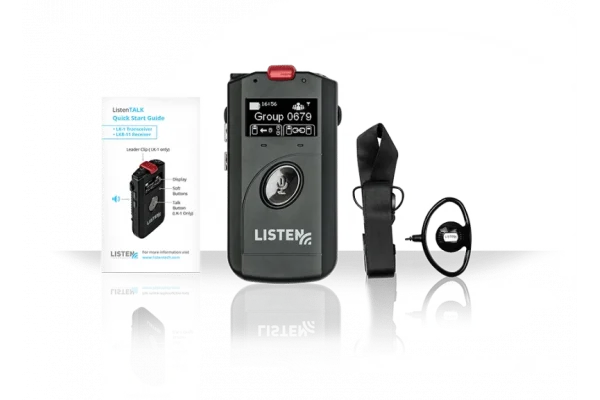 ListenTALK R161 1+15 Tur Rehber Sistemi | 1 Sunucu 15 dinleyici LKR12 basic