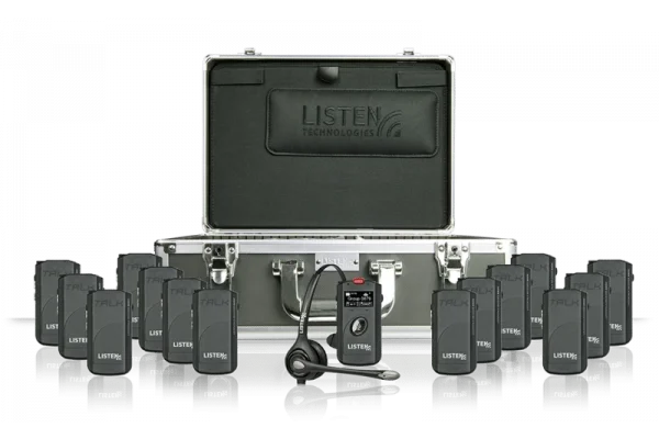 ListenTALK R161 1+15 Tur Rehber Sistemi | 1 Sunucu 15 dinleyici LKR12 basic