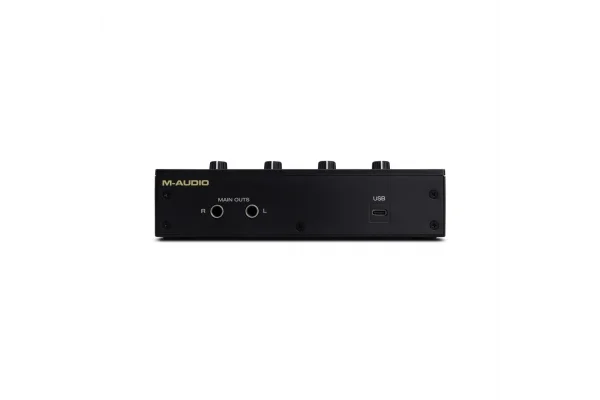 M-Audio M-Track Duo HD | 2 Kanal, 24-bit / 192khz, 2 Mikrofon / Enstrüman / Line girişli ses kartı