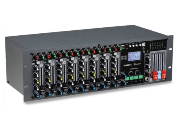 Machtig GPM2008 8 Kanal Rack tipi Power-Mixer 2x350W 4-ohm