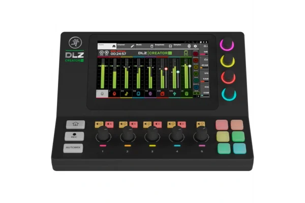 Mackie DLZ CREATOR-XS 6-Kanal Streaming/Podcasting Dijital Mikser
