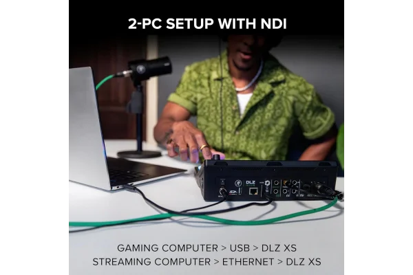 Mackie DLZ CREATOR-XS 6-Kanal Streaming/Podcasting Dijital Mikser