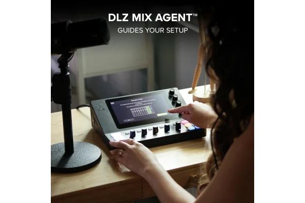 Mackie DLZ CREATOR-XS 6-Kanal Streaming/Podcasting Dijital Mikser