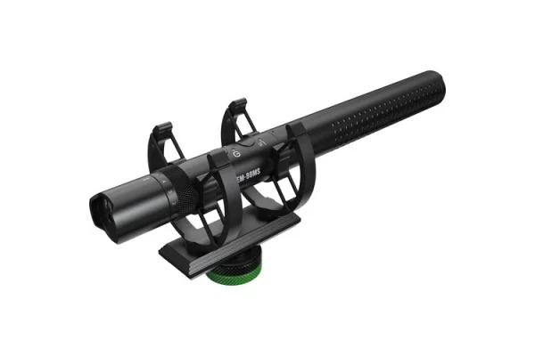 Mackie EM98MS DSLR ve Akıllı Telefonlara uyumlu Kamera Üstü Shotgun Mikrofon