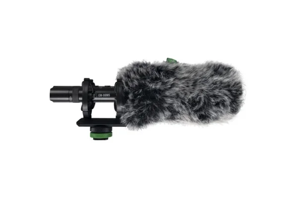 Mackie EM98MS DSLR ve Akıllı Telefonlara uyumlu Kamera Üstü Shotgun Mikrofon