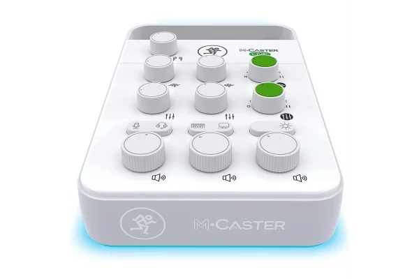 Mackie M-Caster Live Portatif Canlı Yayın Mikseri (Beyaz)